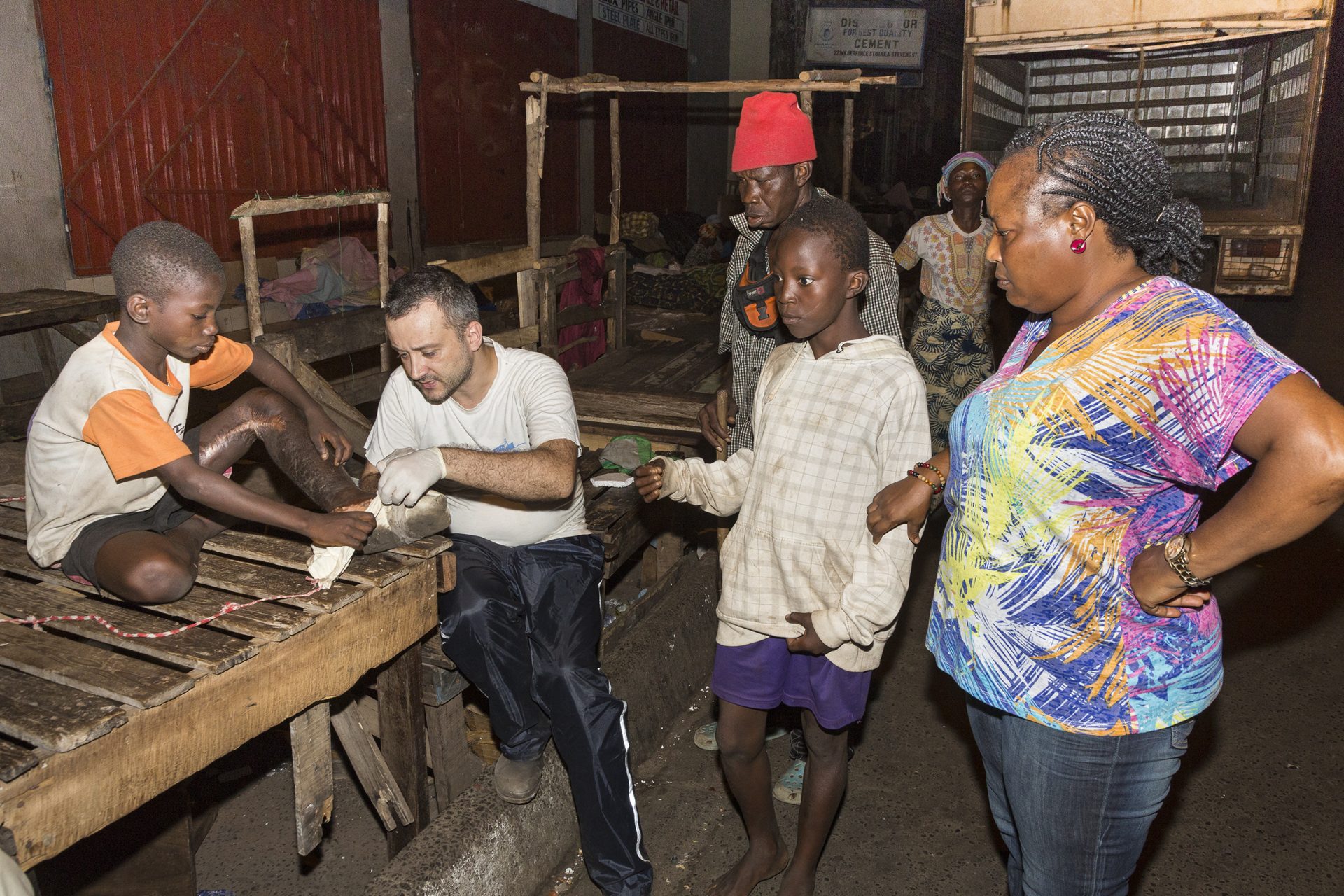 Straßenkinderprojekt "Pikin Paddy" in Freetown