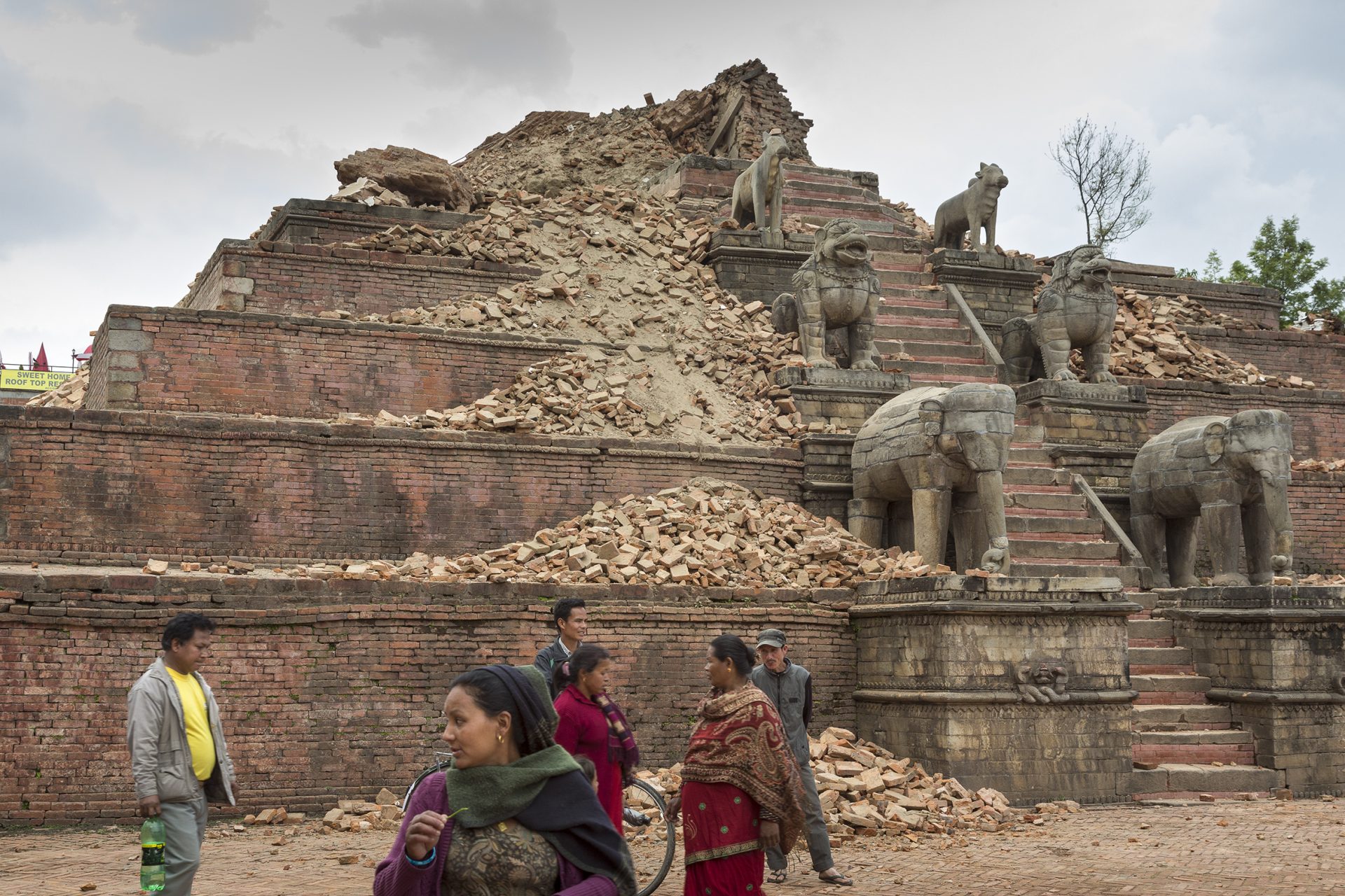 Nothilfe für Erdbebenopfer in Nepal